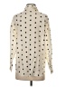 Zara Polka Dots Ivory Long Sleeve Blouse Size XS - photo 2