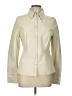 Piazza Sempione 100% Leather Ivory Leather Jacket Size EU (IT) 46 / US 10 - photo 1