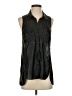 Guess Black Sleeveless Button-Down Shirt Size S - photo 1