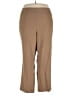 Catherines Brown Dress Pants Size 4X - photo 1