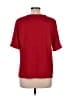 Unbranded Red Short Sleeve Henley Size L (estimated) - photo 2