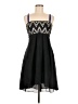 Leifnotes Chevron-herringbone Black Cocktail Dress Size 6 - photo 1