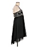 Leifnotes Chevron-herringbone Black Cocktail Dress Size 6 - photo 4