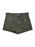 Bebe Solid Green Khaki Shorts Size 26 waist - photo 1