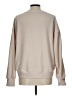 Yelete Solid Tan Sweatshirt Size L - photo 2