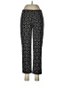 Clara Sun Woo Print Black Casual Pants Size M - photo 1