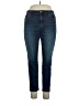 Kut from the Kloth Solid Blue Jeans Size 14 - photo 1