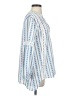 Unbranded Blue 3/4 Sleeve Blouse Size S - photo 4