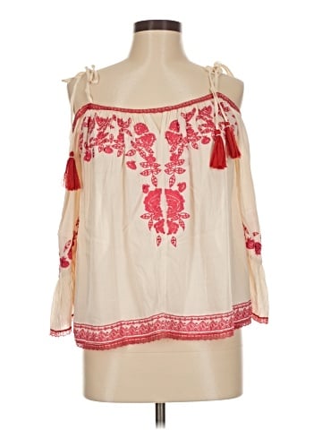 Love Sam 3/4 Sleeve Blouse (view 1)