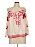 Love Sam Ivory 3/4 Sleeve Blouse Size M - photo 1