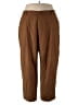 Unbranded Solid Brown Casual Pants Size 4X - photo 1