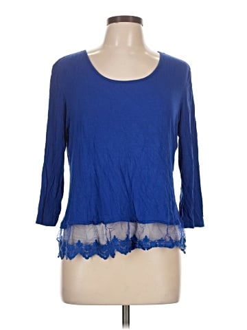 Mirror Image 3/4 Sleeve Top (view 1)