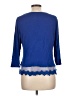 Mirror Image Blue 3/4 Sleeve Top Size L - photo 2