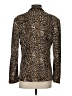 Boston Proper Animal Print Gold Blazer Size 4 - photo 2