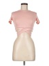 Unbranded Pink Short Sleeve Turtleneck Size M - photo 1