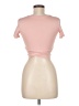 Unbranded Pink Short Sleeve Turtleneck Size M - photo 2