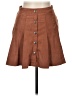 Shein Solid Brown Casual Skirt Size M - photo 1
