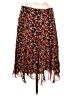 Style&Co 100% Polyester Floral Red Casual Skirt Size 10 (petite) - photo 2