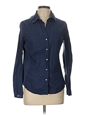 Sandra Ingrish Long Sleeve Button-Down Shirt (view 1)