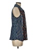 CAbi 100% Polyester Blue Sleeveless Blouse Size M - photo 4