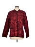 Take Two 100% Cotton Paisley Red Jacket Size L - photo 1