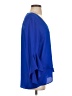 Vince Camuto 100% Polyester Blue 3/4 Sleeve Blouse Size S - photo 4