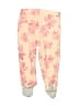 Hurley 100% Cotton Floral Pink Sweatpants 3-6 MO / 6 MO - photo 2