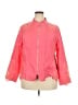 ASHRO 100% Linen Pink Jacket Size 18w - photo 1