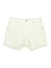 Hue Solid Ivory Shorts Size M - photo 1