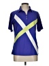 abacus 100% Polyester Blue Short Sleeve Polo Size L - photo 1