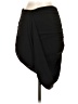 Zara 100% Polyester Solid Black Formal Skirt Size XS - photo 1