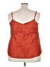 Torrid 100% Nylon Orange Sleeveless Blouse Size 2X Plus (2) - photo 2