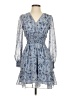 Max Studio Paisley Blue Cocktail Dress Size XS - photo 1