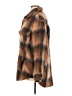 American Eagle Outfitters Plaid Brown Coat Size M - photo 5
