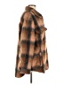 American Eagle Outfitters Plaid Brown Coat Size M - photo 4
