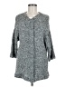 Three Dots Tweed Gray Cardigan Size L - photo 1