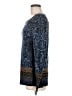 Nic + Zoe Blue Pullover Sweater Size M - photo 5