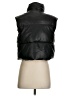 Zara 100% Polyurethane Black Vest Size S - photo 2
