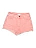 Sincerely Jules Pink Denim Shorts Size 25 waist - photo 1