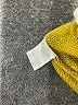 Ellison 100% Acrylic Color Block Yellow Ivory Pullover Sweater Size S - photo 8
