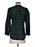 J. McLaughlin Argyle Green 3/4 Sleeve Button-Down Shirt Size XS - photo 2