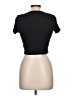 Hue Black Short Sleeve Turtleneck Size L - photo 2