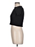 Hue Black Short Sleeve Turtleneck Size L - photo 5