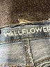 Wallflower Hearts Blue Denim Shorts Size 13 - photo 3
