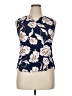 verse Blue Sleeveless Blouse Size XL - photo 1