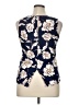 verse Blue Sleeveless Blouse Size XL - photo 2