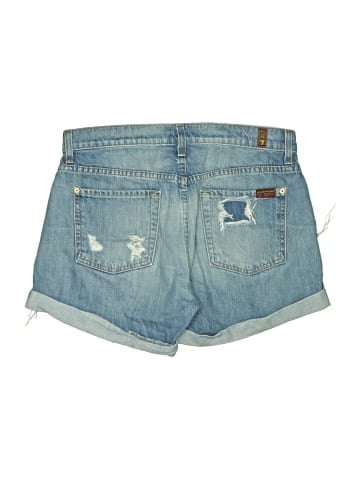 7 For All Mankind Denim Shorts (view 2)