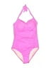 Unbranded Solid Pink One Piece Swimsuit Size M (estimated) - photo 1