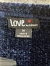 Love 100% Polyester Blue Pullover Sweater Size M - photo 7