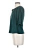 Deletta Teal 3/4 Sleeve Blouse Size XS - photo 5